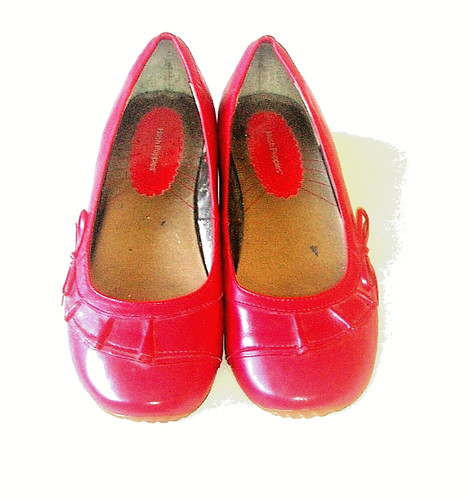 New hush puppies red - new,