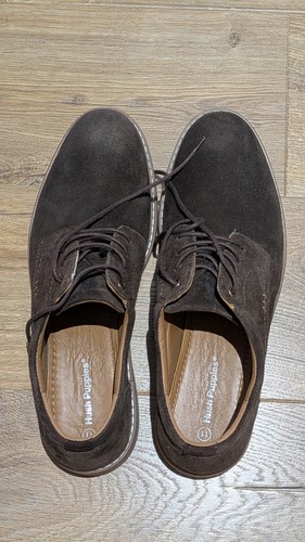 Size dark brown suede - size,