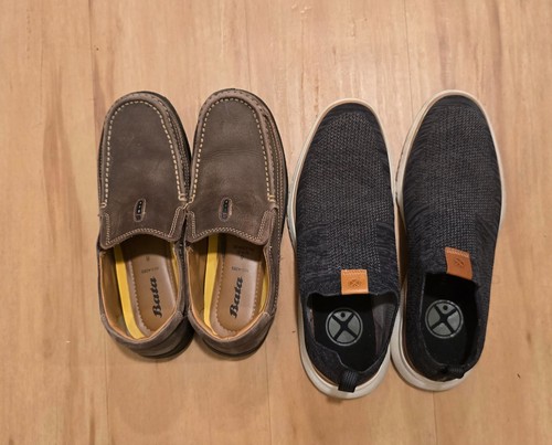 Pair hush puppies shoes - of,