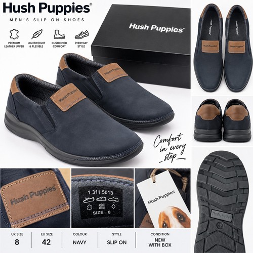 Hush puppies mens - hush, navy
