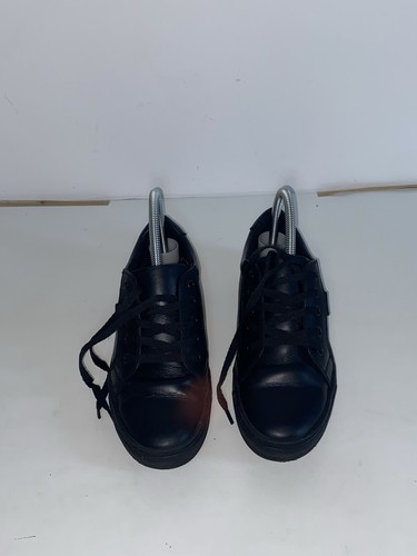 Hush puppies black leather - puppies,