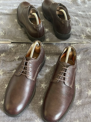 New hush puppies brown plain - new,