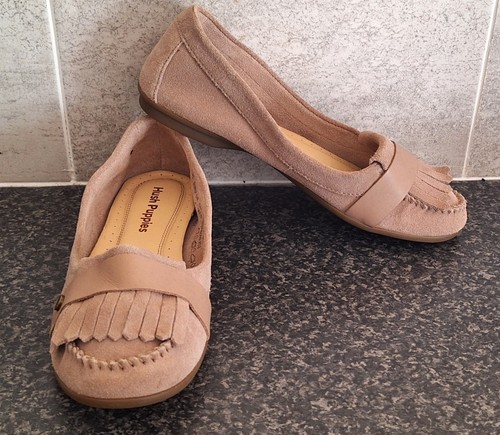 New hush puppies suede - new,