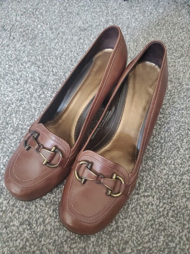 Hush puppies short heels brown - hush,